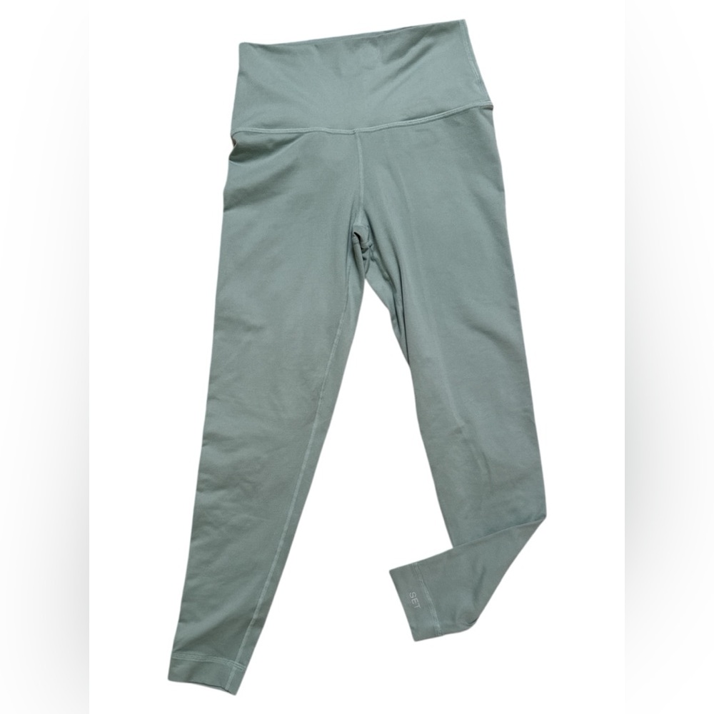 SET Active Luxform High-Waisted Leggings - Sage Green